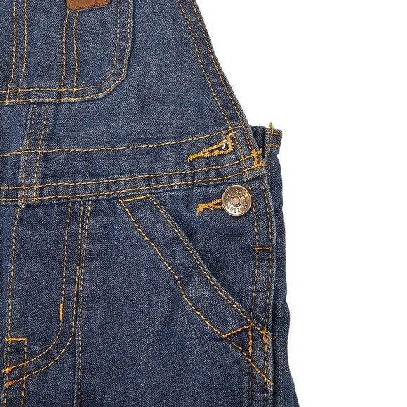 Babies 12M Blue Jean Western Farm Outdoor Cute One Piece Jumper Overalls LEE - Picture 7 of 16